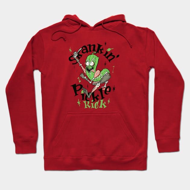 Skankin Pickle Hoodie by theriwilli